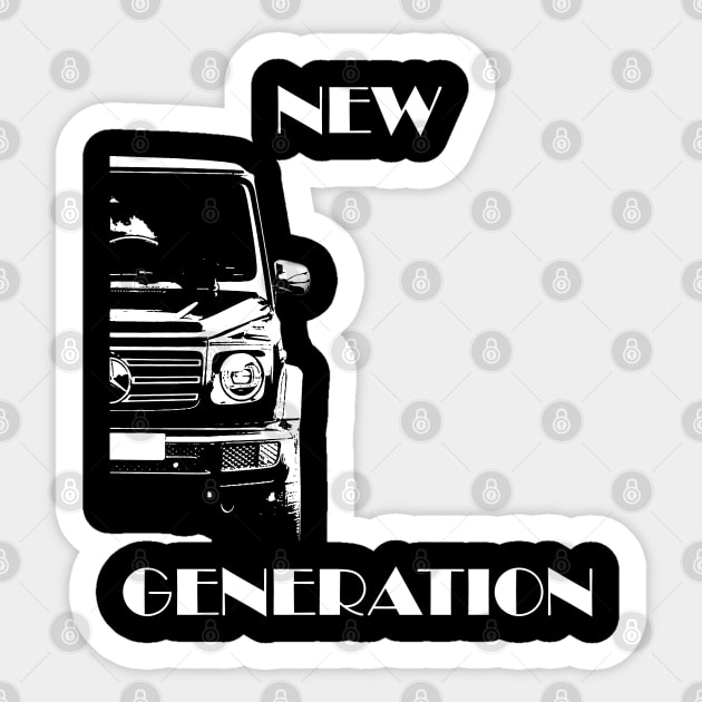 Mercedes G classe Sticker by WOS